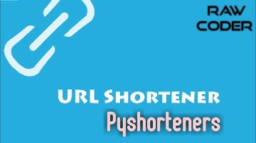 Create your personal URL Shortener using Python