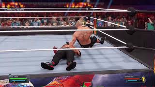 Brock Lesnar Vs Roman Reignsl WWEI