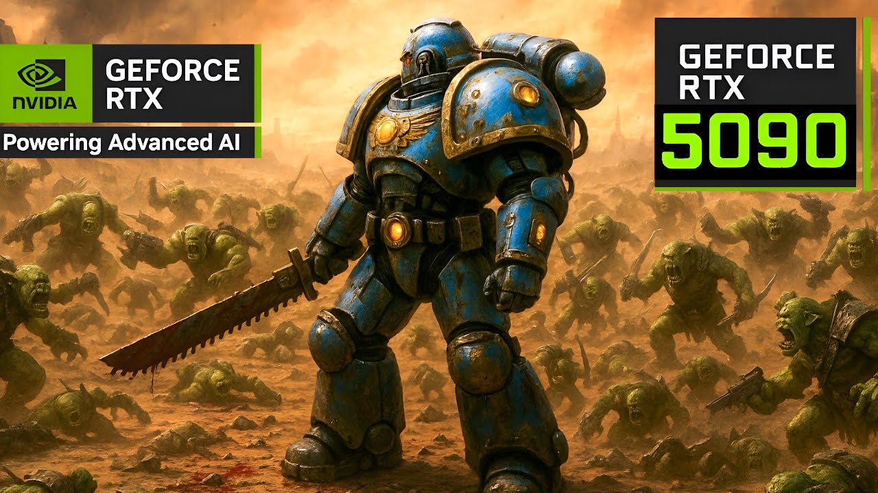 Warhammer 40K Space Marine 1 (RTX 5090) IMMERSIVE Realistic Ultra ...