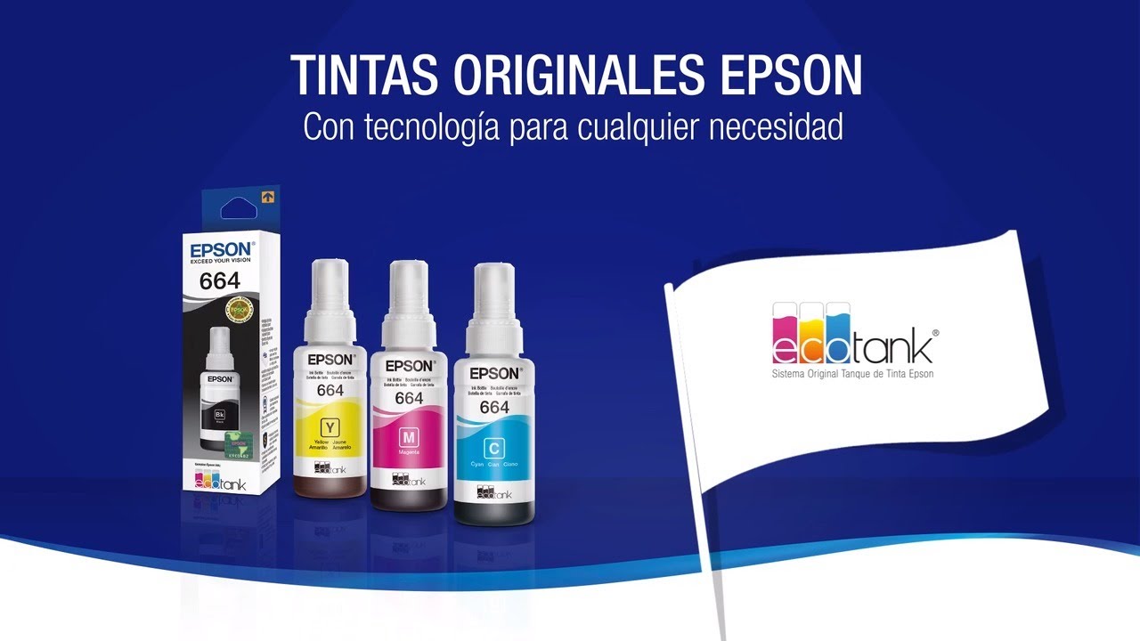 Libérate de los Riesgos | Usa Tinta Original Epson EcoTank - YouTube