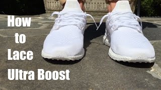 adidas ultra boost laces