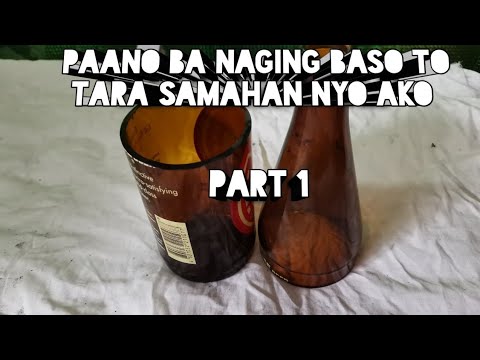 Video: Paano Gumawa Ng Isang Vase Mula Sa Isang Bote Ng Baso