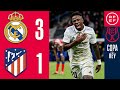 Resumen | Copa del Rey | Real Madrid 3-1 Atltico de Madrid | Cuartos de final