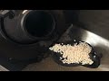 Traditional Korean popcorn made by shooting cannon - Korean street food