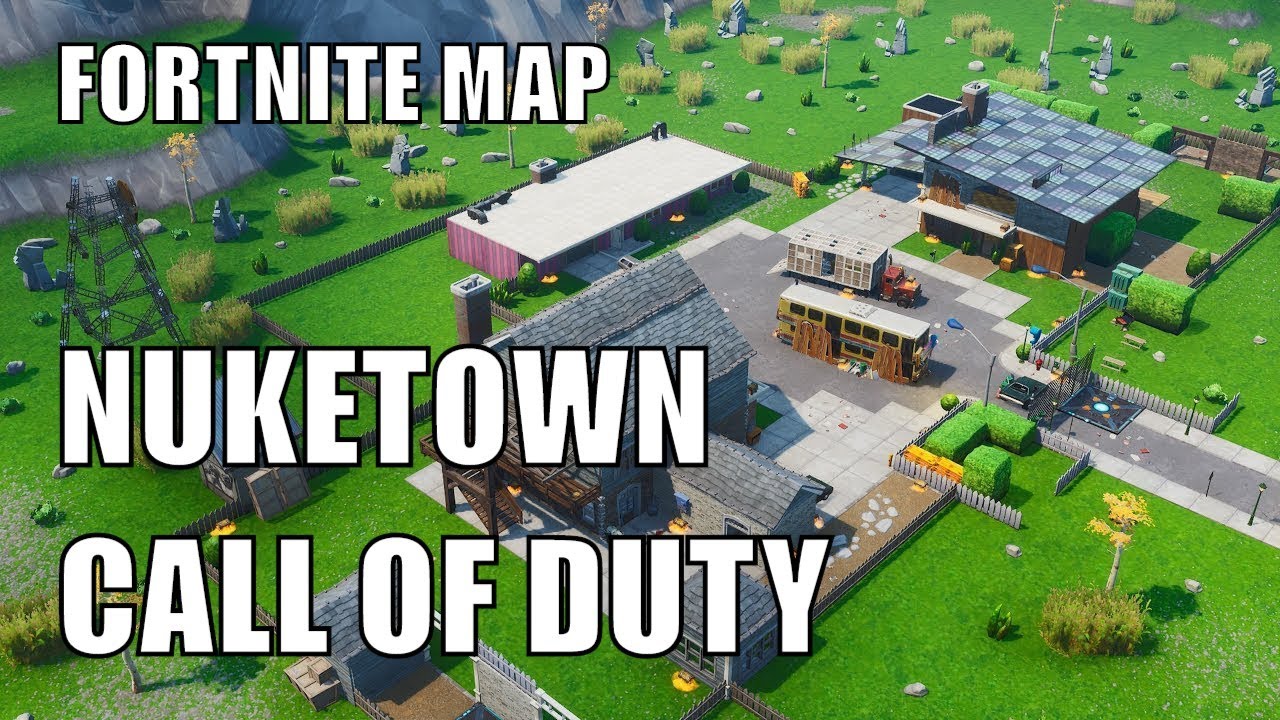 Nuketown Call of Duty | Fortnite Map CODE - YouTube
