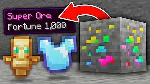 Minecraft, But Every Ore is INSANELY OP!