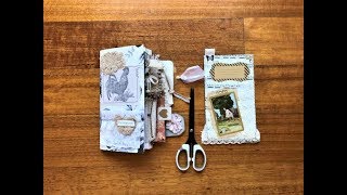 DIY TAG BOOK - to store all your Junk Journal tags