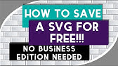 Download How To Save A Silhouette Studio File As An Svg Using Business Edition Youtube