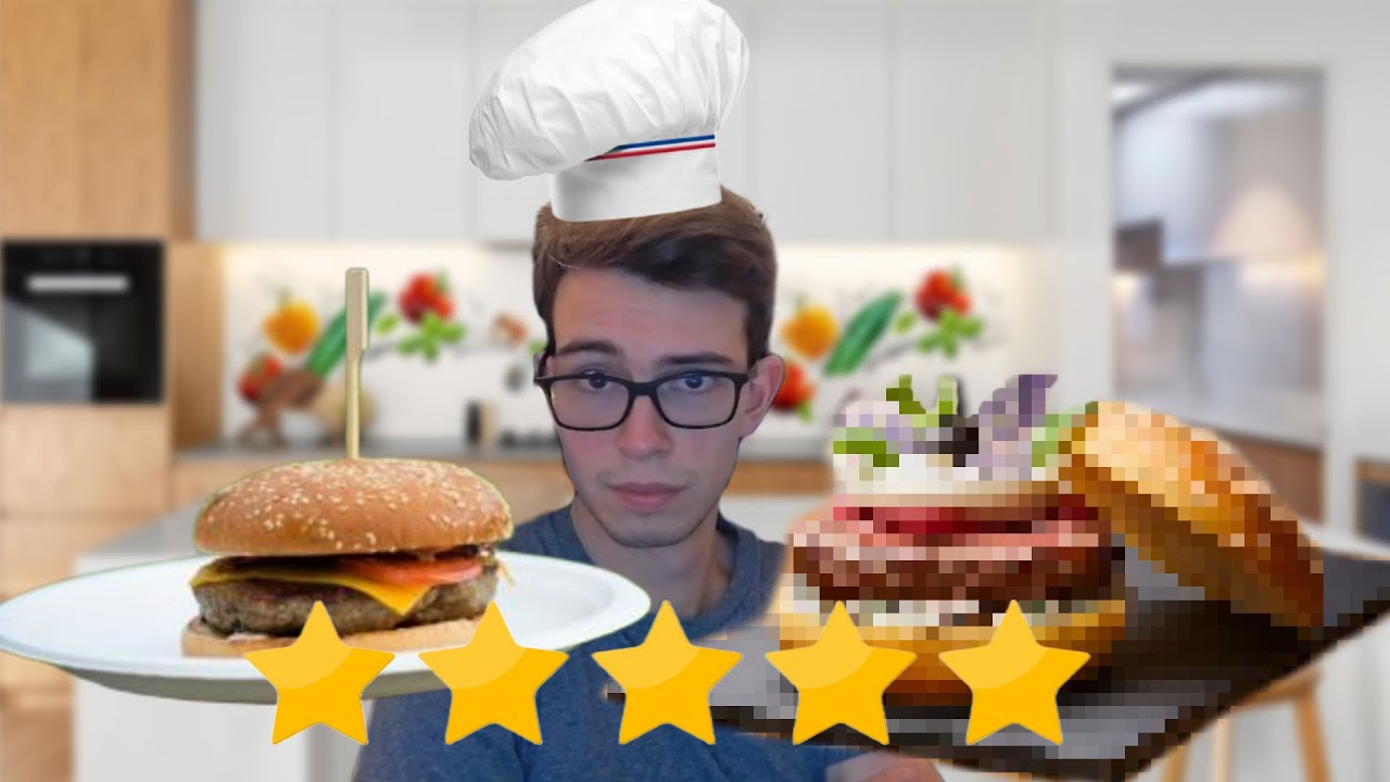 J’ai transformé un burger en plat 5 étoiles (Déconstruc'food)