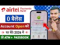 Airtel Payment Bank Account Open ! airtel payment bank account open kaise kare ! zero balance