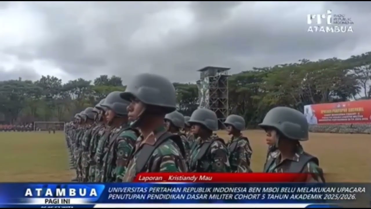 RRI Atambua- Universitas Pertahanan RI di Kabupaten Belu Tutup Latsarmil