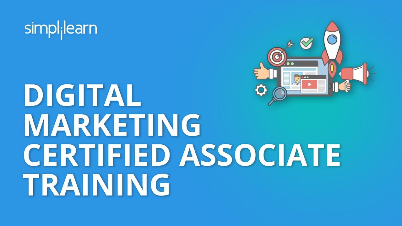 ⁣Digital Marketing Certified Associate Training | DMCA Training | Simplilearn