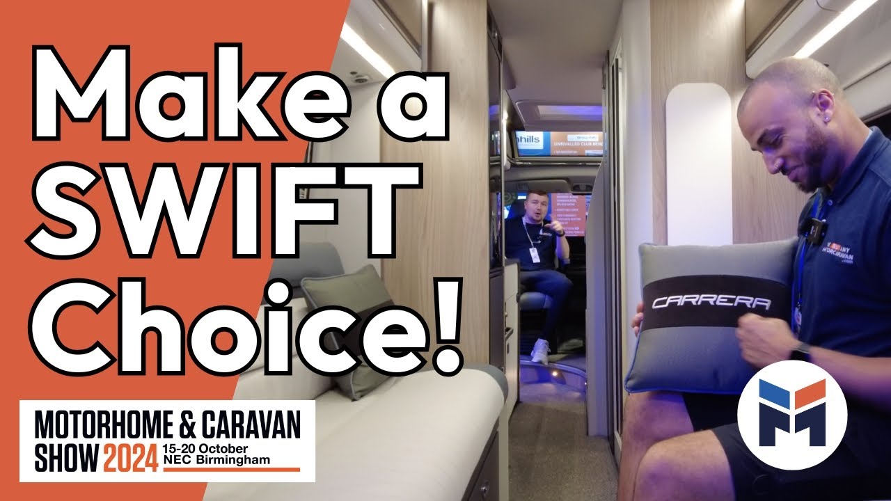 Explore SWIFT Campervans at the NEC Motorhome and caravan show 2024 ...