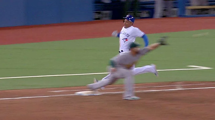 OAK@TOR: Carrera out at first in 9th, call stands