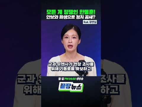 모든 게 정쟁인 한동훈! 안보와 희생으로 정치 공세? (ft. 황연실) #한동훈 #북한군 #지뢰 #국민의힘 #끝장뉴스 #shorts