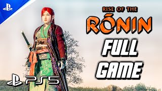 Rise of the Ronin - Full Game Gameplay Walkthrough Longplay (PS5)
