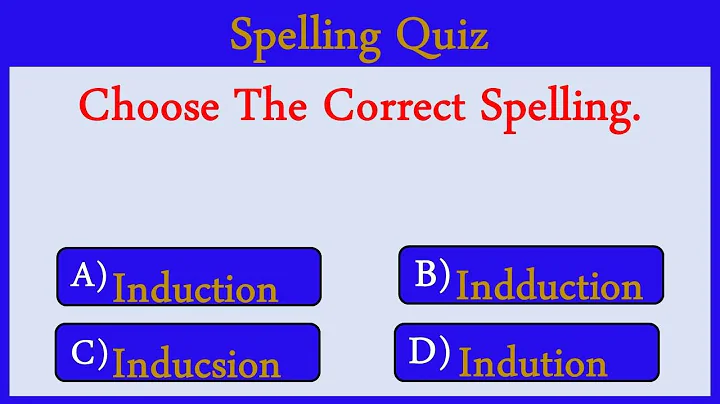Spelling Quiz 21: Can You Score 20/20?