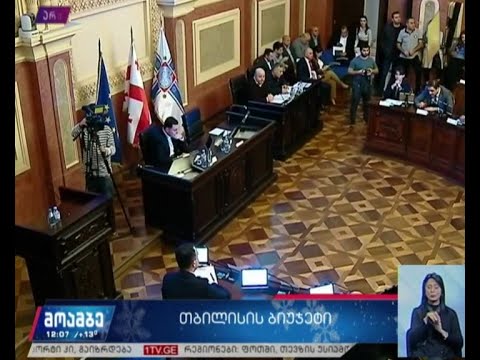 დედაქალაქის ბიუჯეტის განხილვა