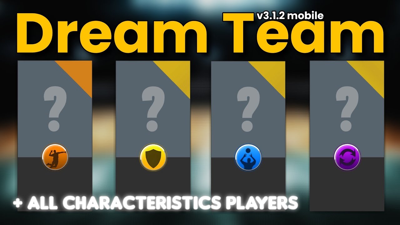 DREAM TEAM 1 Best Volleyball Team The Spike Mobile. Volleyball 3x3 YouTube