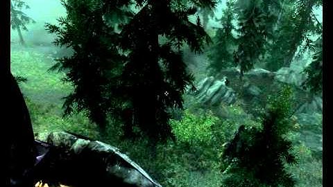 Skyrim - AI mage battle Frostmage vs Firemage