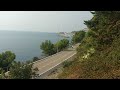 La pista ciclabile a Imperia, Liguria,  da Hotel Lucciola di santo Stefano al Mare Italian Riviera.