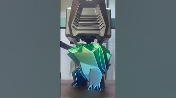 Satisfying LowPoly Bowser: Epic 3D Print Timelapse of the Koopa King 🐢🔥 #lowpoly #bowser #3dprinting