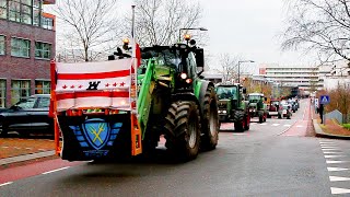 Boeren vertrekken na pauze op Mediapark Hilversum
