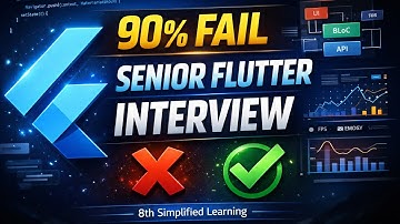 🔥 Crack Senior Level Flutter Interview Easily | Senior Flutter Interview Questions