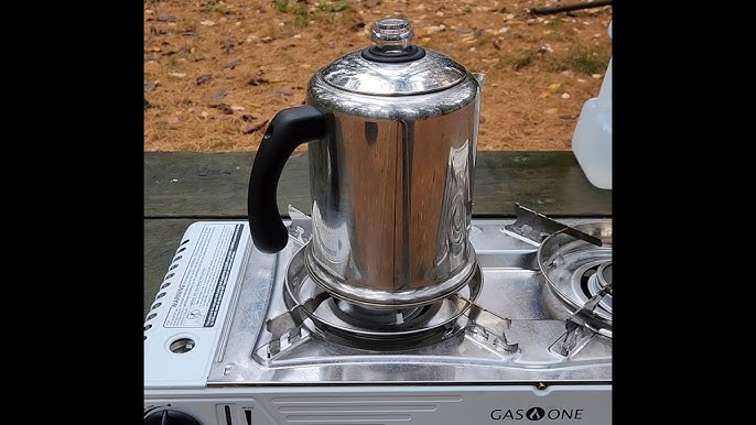 Vintage Farberware Percolator Unboxing, Cleaning and First Use