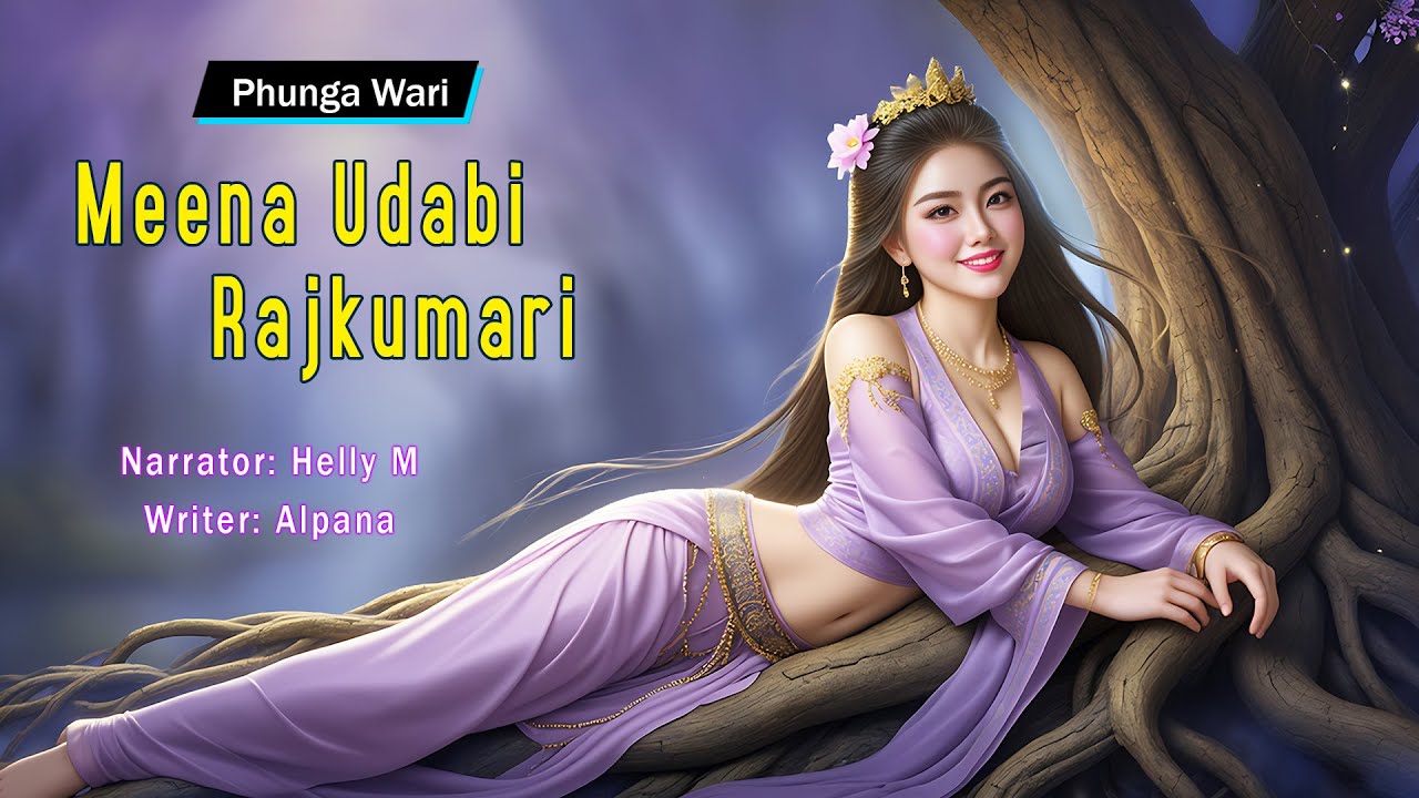 Meena Udabi Rajkumari || Manipuri Funga Wari || Helly Maisnam🎤 || Alpana✍️