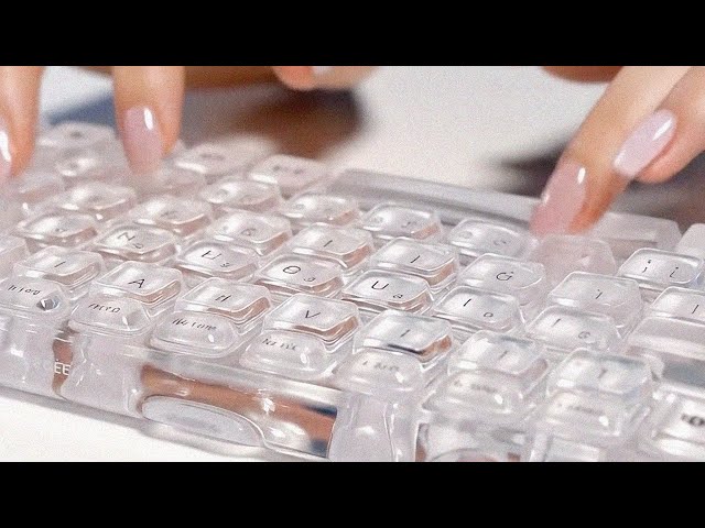 말랑말랑 사각사각 이것저것 재질감 키보드 타이핑 AI asmr