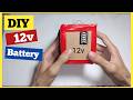 DIY 12v 🔋Battery Using 18650 Cells | Homemade project| Testing Soon