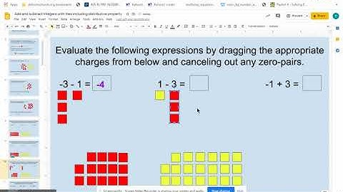 add and subtract integers google slides slide 10