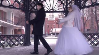 Веселая зимняя свадьба! =) Клип Сергея и Кати.
