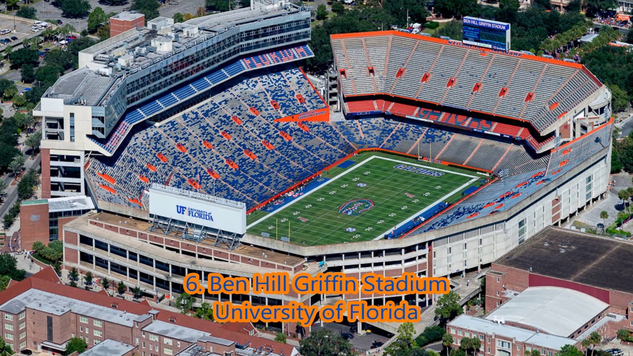 SEC STADIUMS WHICH IS THE BIGGEST YouTube