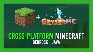 Bedrock & Java Minecraft Cross-play server tutorial | EASY | Working