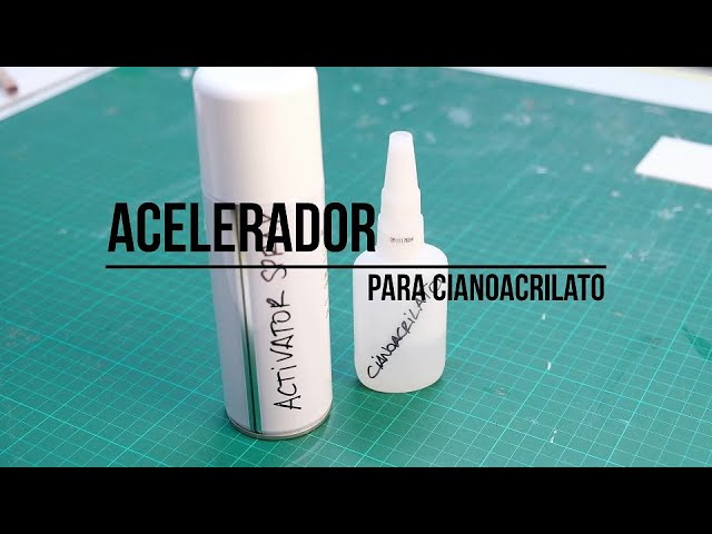 Acelerante Activador Cianoacrilato Hard Glue - Productos químicos Abellán