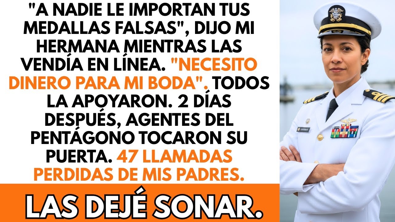 “Nadie Cree En Tus Medallas” Dijo Mi Hermana Al Venderlas. Dos Días Después, Llegó El Pentágono