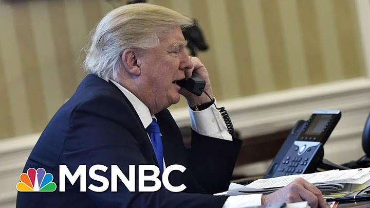 Axios Reports First Glimpse Of President Donald Trump's Infrastructure Plan | Velshi & Ruhle | MSNBC