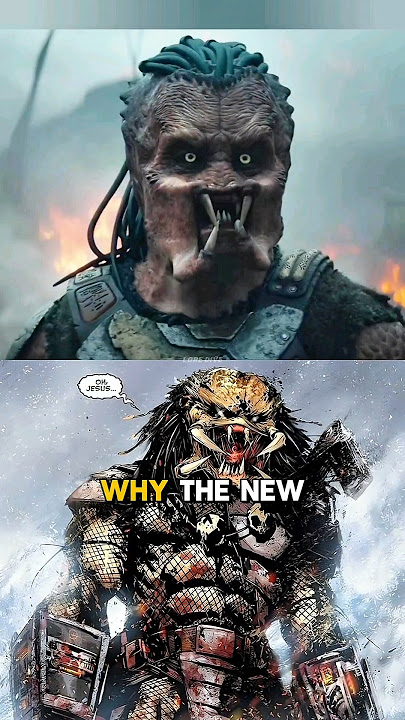 Why The New Predator Looks So Different In Predator Badlands? #predatorbadlands #predator