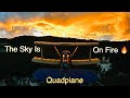 The Sky Is On Fire &amp; It’s Amazing 🔥 Hot Wheels Quadplane S1E3