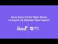 Zirve Nova 2.0'da Fişler Ekranı ve Kayıtlı Fiş İşlemleri Nasıl Yapılır?
