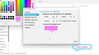 How to Highlight Mouse Cursor on Windows l English #MouseCursorHighlightTutorial