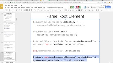 00710 parsing the dom with java