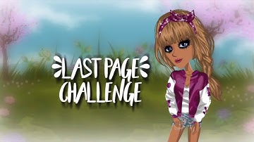 Last Page Challenge|| ItzHannah MSP