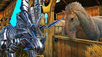 Ark Survival Evolved - NEW ARK STABLES, MORE BIONIC DINOSAURS - Ark Modded Gameplay