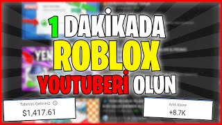 NASIL ROBLOX YOUTUBERİ OLUNUR!?