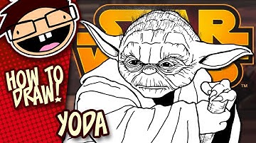 How to Draw YODA (Star Wars) | Narrated Easy Step-by-Step Tutorial