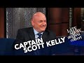 The first thing captain scott kelly did on earth after 340 days in orbit