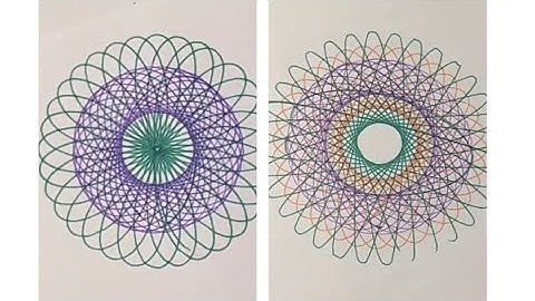 Spirograph Design #oddlysatisfying #spirograph  #design #relaxing #satisfying #art